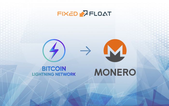Tauschen Sie Bitcoin Lightning Network gegen Monero